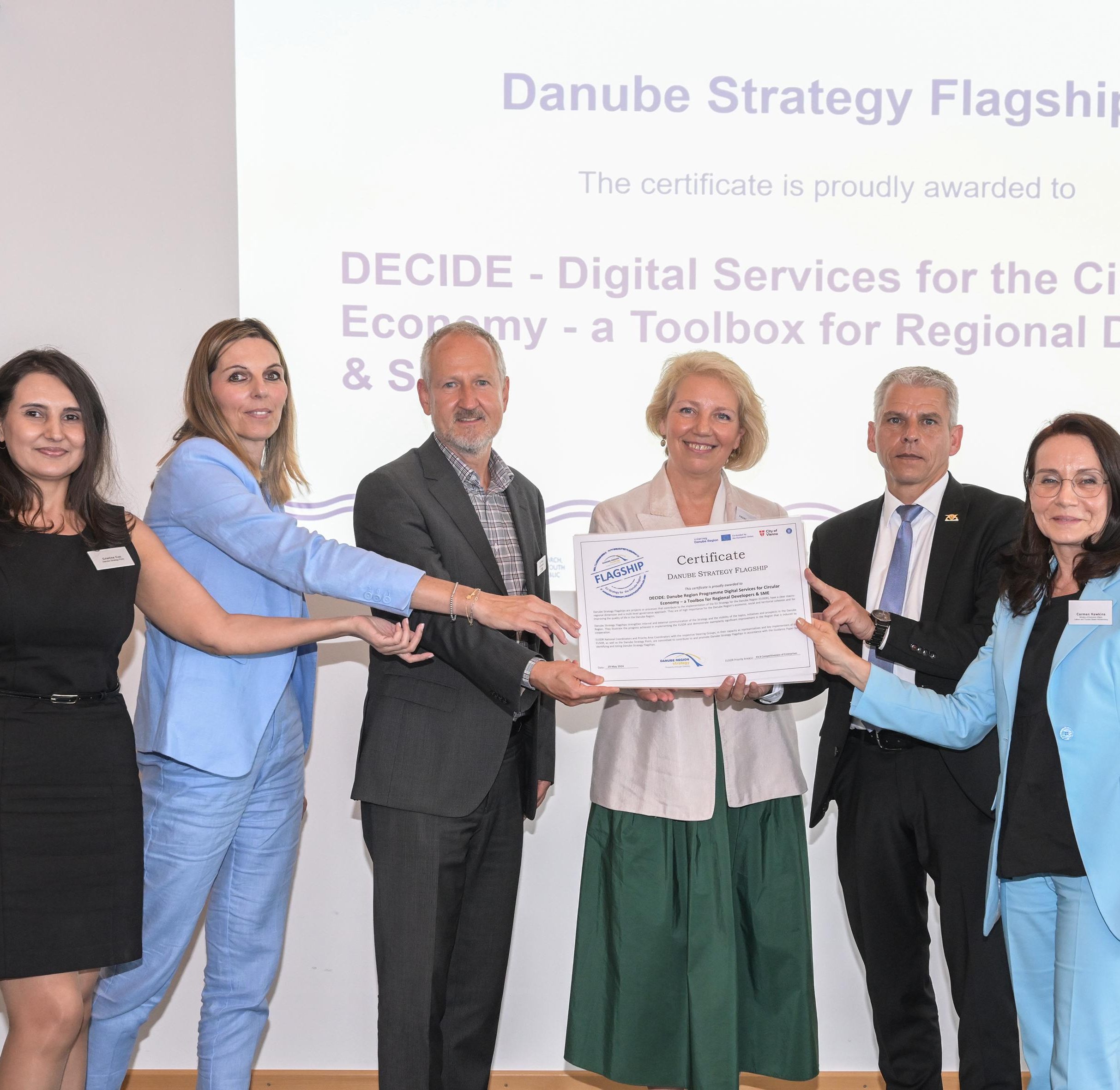 Auszeichnung für DECIDE-Projekt