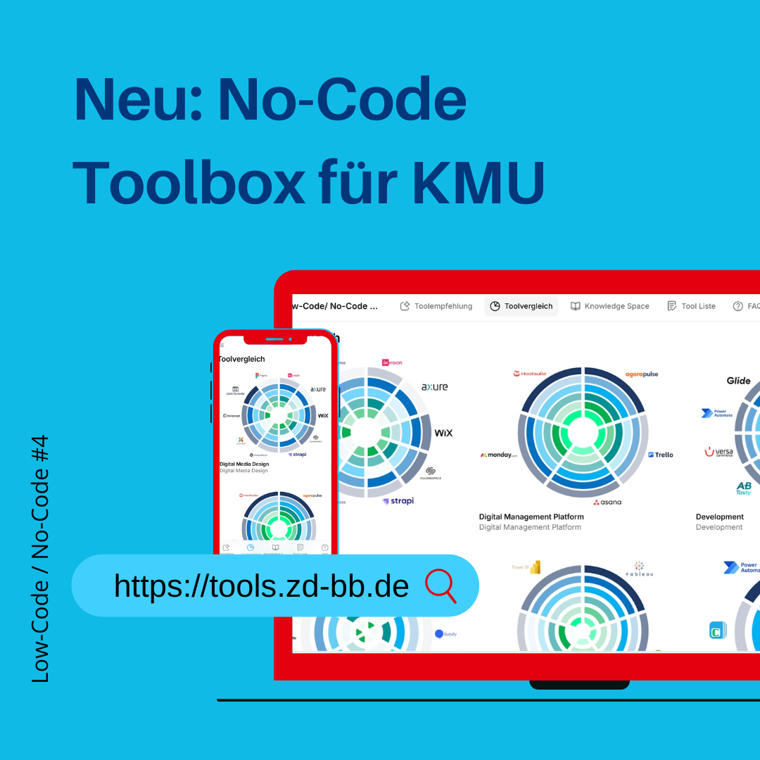 Neu: No-Code Toolbox für KMU