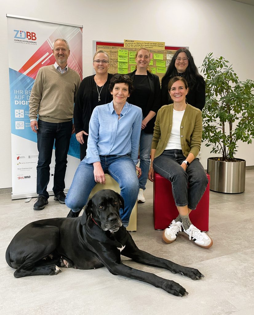 Team-Foto vom JOBvision-Projekt Team DiKITransPRO