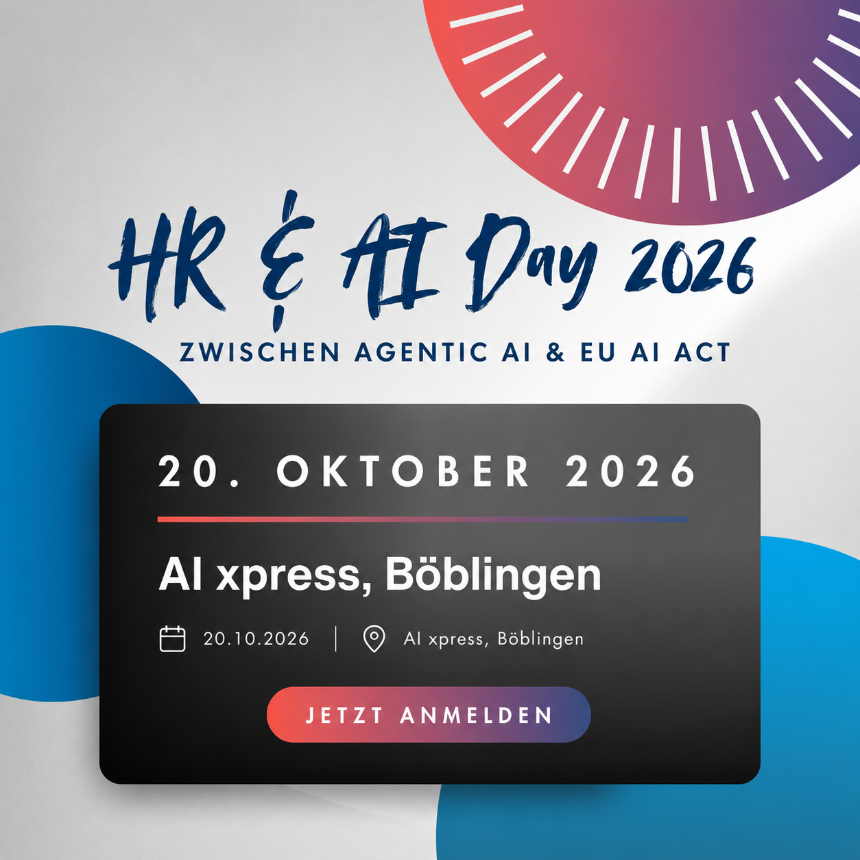 Visual zu HR AI Day 2026