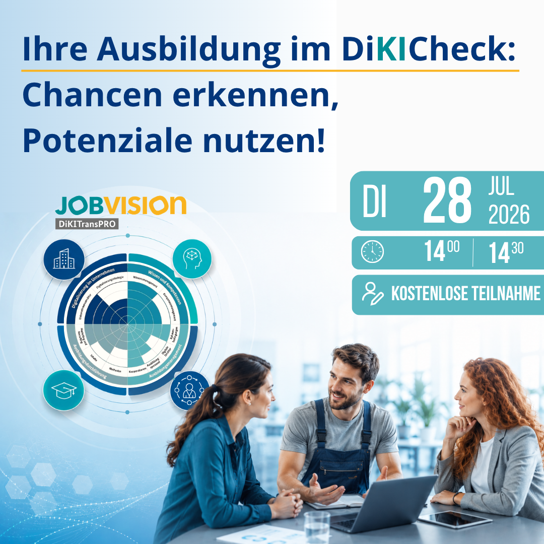 visual für das DiKI-Check Webinar