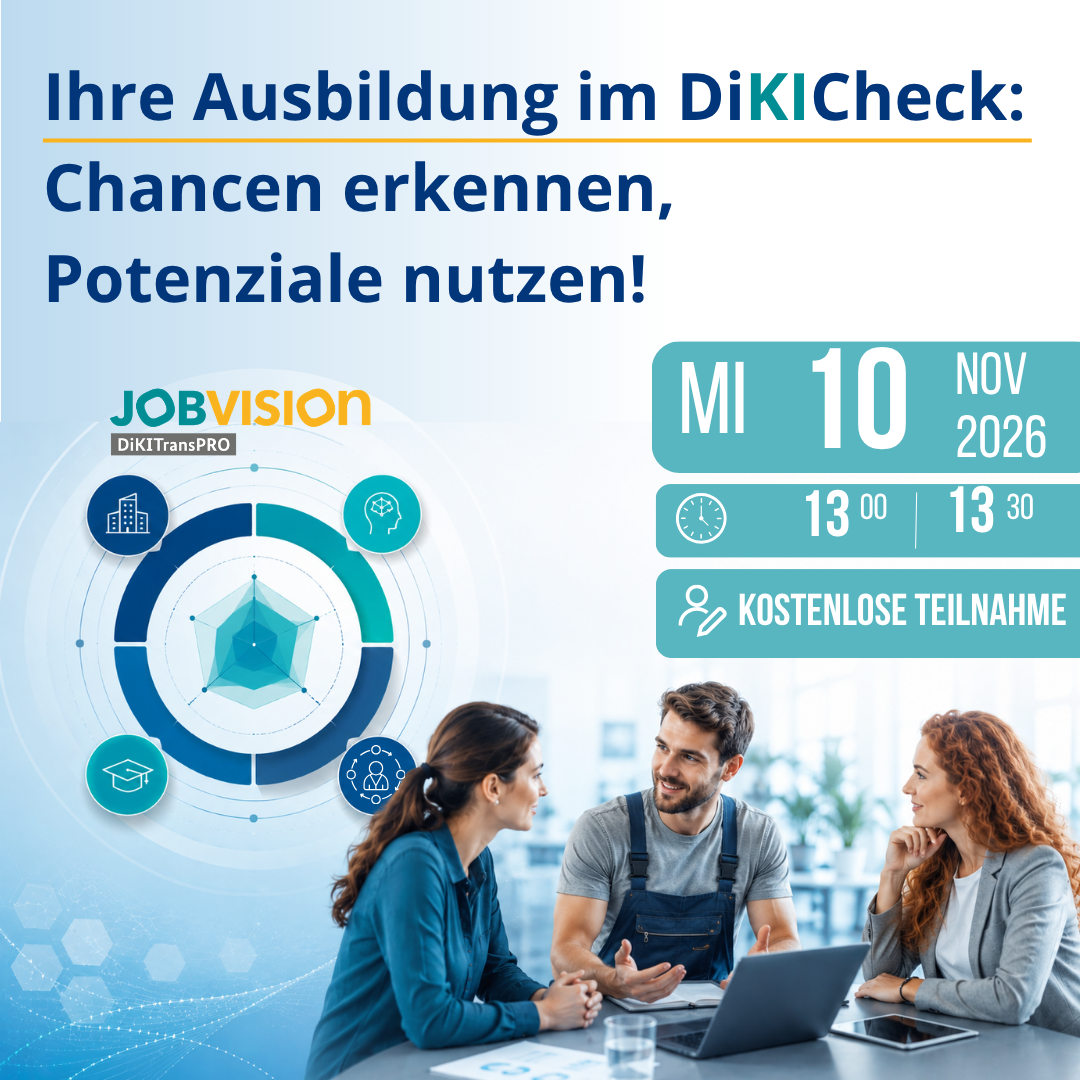 visual für das DiKI-Check Webinar